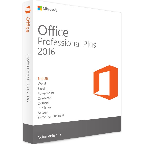 Microsoft Office 2016 Professional Plus | dla Windows - Licencja Volume